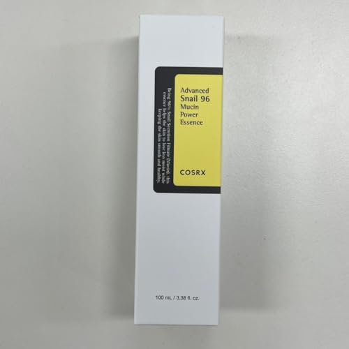 COSRX Essenza di bava di lumaca 96 100ml, 96,3% di filtro di secrezione di lumaca, ringiovanisce la pelle da secchezza e invecchiamento, assorbe rapidamente nella pelle, Ipoallergenico