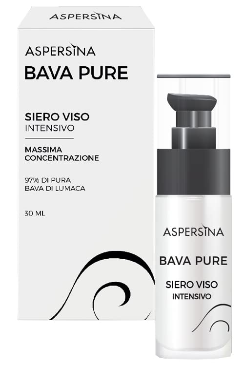 Novità 2021 - Aspersina Bava Pure - Siero Viso Intensivo -Massima concentrazione 97% di Pura Bava di Lumaca