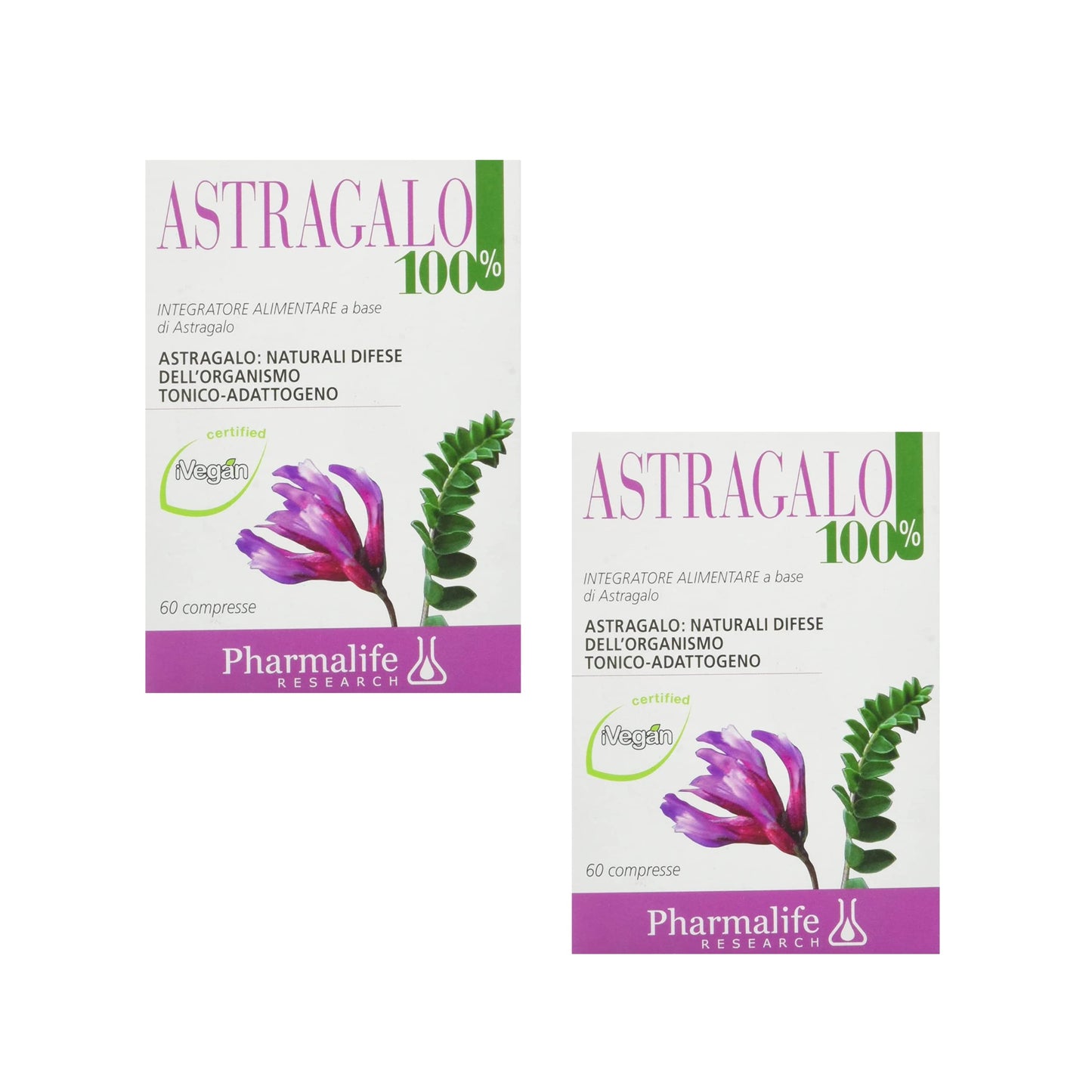 Pharmalife Astragalo 100%, 60 Compresse 2 Confezioni…