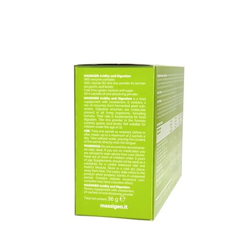 Massigen Acidità E Digestione 24 Bustine Orosolubili