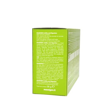 Massigen Acidità E Digestione 24 Bustine Orosolubili
