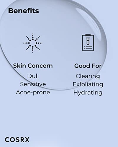 COSRX AHA/BHA Clarifying Treatment Toner | AHA/BHA Chiarificatore Trattamento Tonico spray esfoliante viso per punti bianchi, pori e pelle irregolare, 5.07 fl.oz / 150ml