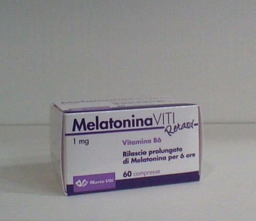 3X Melatonina Viti Retard da 1 mg-con vit B6 180 cpr migliora qualita sonno