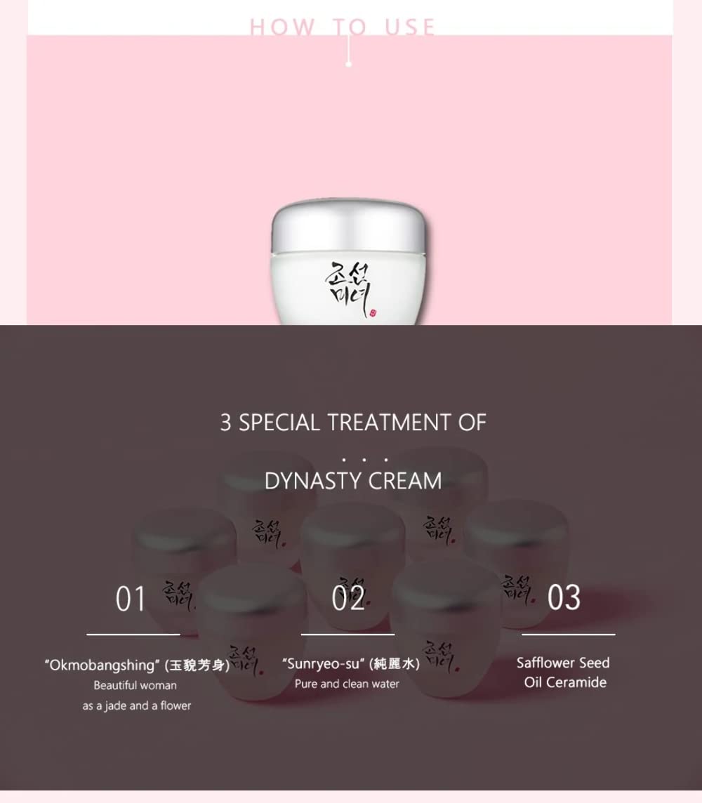 Beauty of Joseon Dynasty Cream To Fight Wrinkles, Dryness And Aging 1.7Fl Oz.