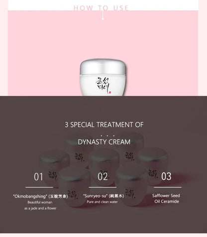 Beauty of Joseon Dynasty Cream To Fight Wrinkles, Dryness And Aging 1.7Fl Oz.