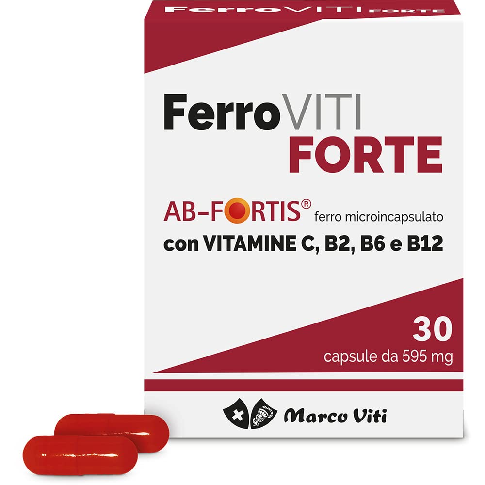 Ferro Viti Forte, 30 capsule per carenze alimentari