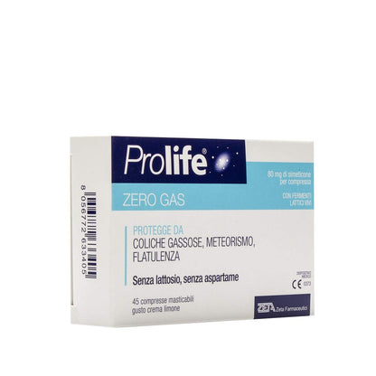 Prolife Simeticone e Probiotici (Fermenti Lattici Vivi), 500 gr