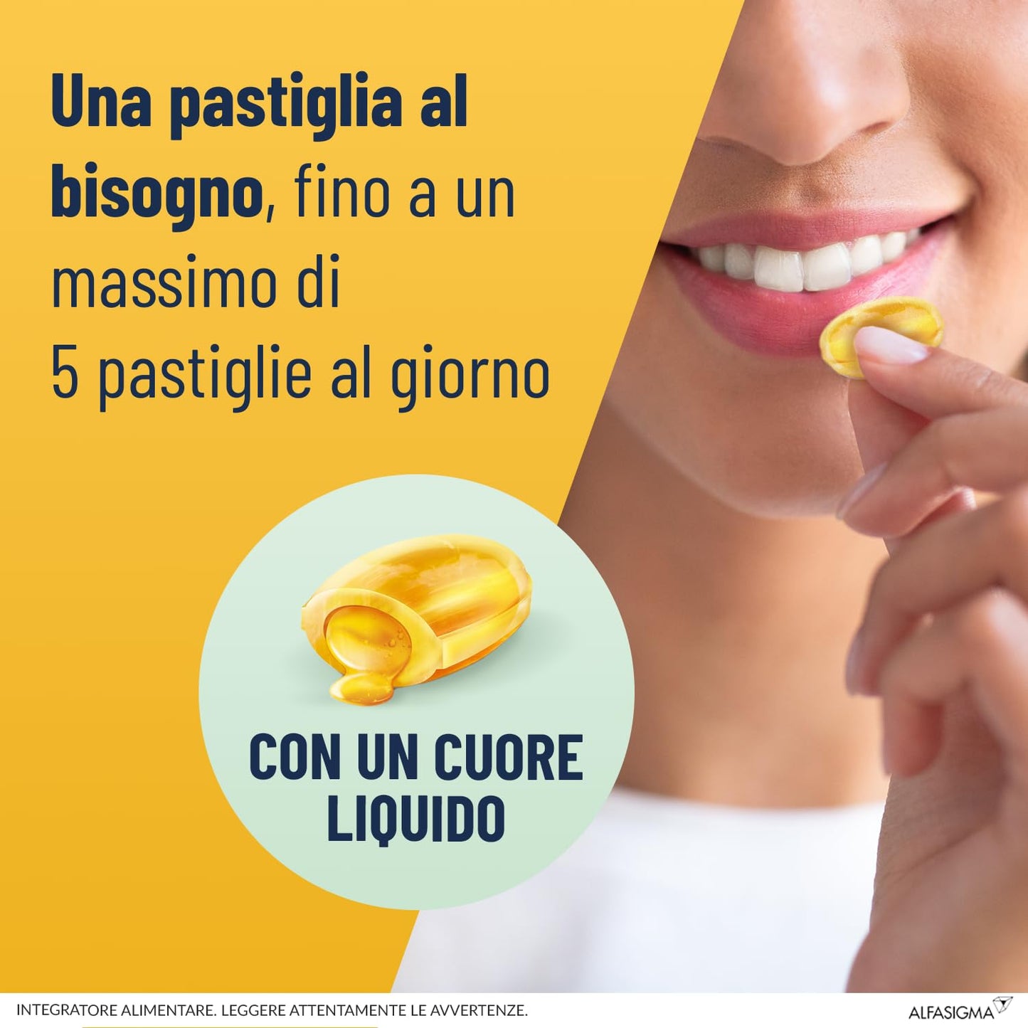 NEOBOROCILLINA Propolmielee, Integratore Alimentare per il benessere della Gola, 16 Pastiglie, Gusto Limone e Miele