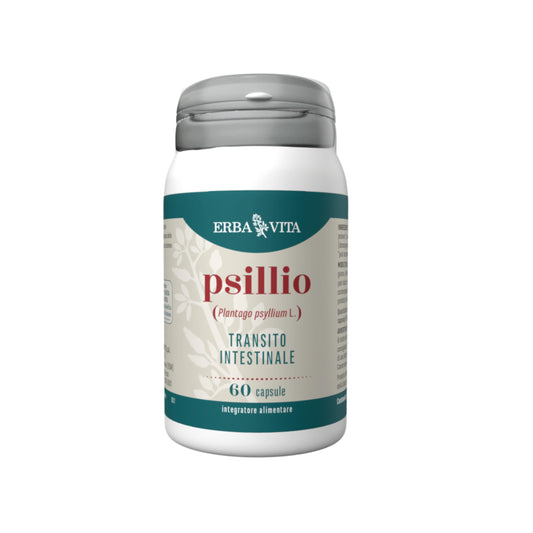 ERBA VITA Integratore Alimentare Di Psillio - 60 Capsule