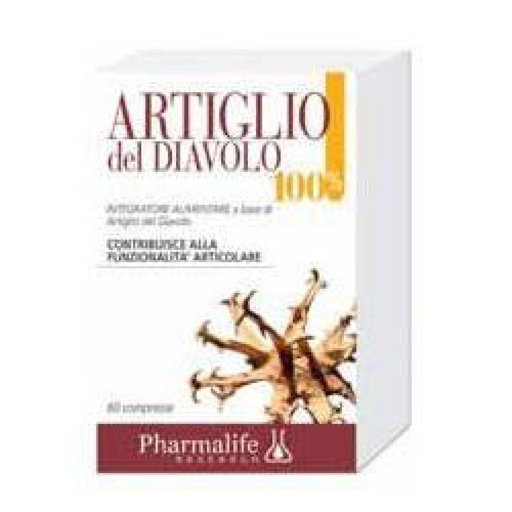 Pharmalife Artiglio del Diavolo 100%, 60 Compresse