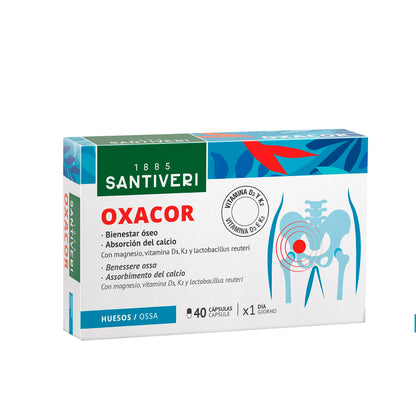 Santiveri - Oxacor K2 Cibo Supplemento Capsula - 40 Capsula, 40 unità, 1