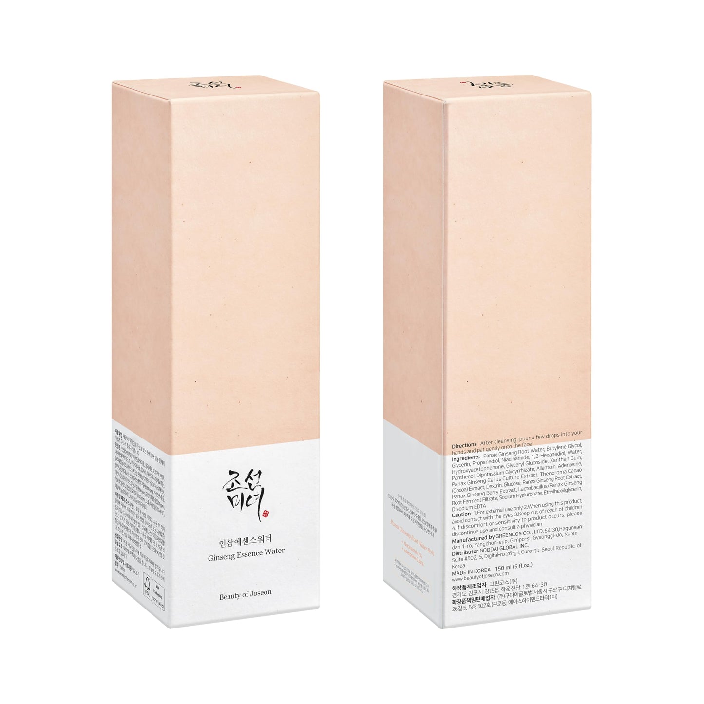 Beauty of Joseon Acqua essenziale di ginseng, 150 ml, 5 fl.oz.