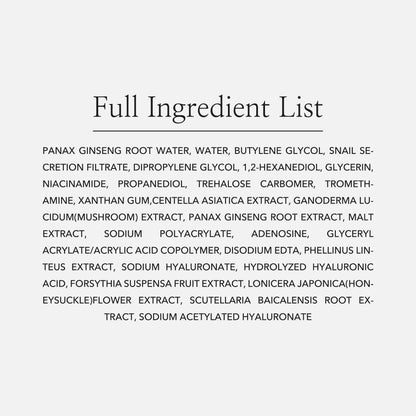 Beauty of Joseon Linea Siero Revive Ginseng + Siero Mucina di Lumaca 30 ml, 1 fl oz.