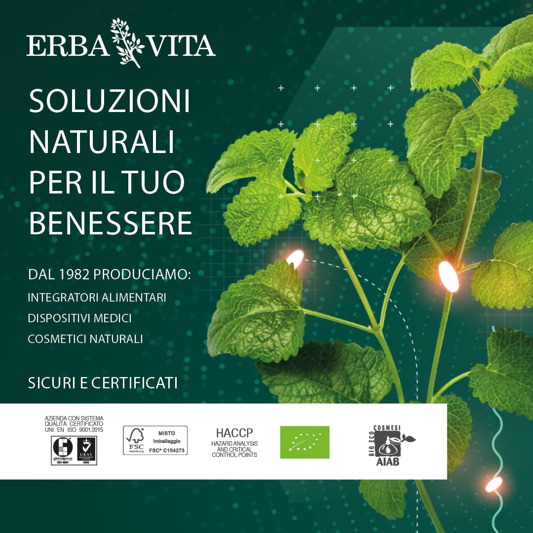 ERBA VITA VitaC 1000 Retard - 90 Compresse Vitamina C - Integratore alimentare a base di vitamina C a rilascio prolungato di 8 ore per un assorbimento graduale