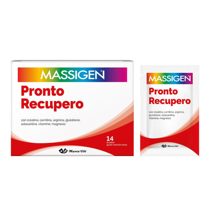MASSIGEN Pronto Recupero Integratore Alimentare in Polvere - creatina, carnitina, arginina