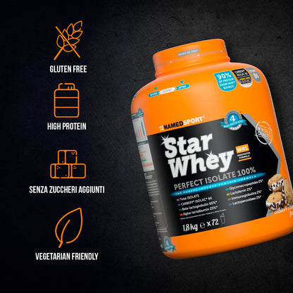 Star Whey Named Sport 1.8 kg Gusto COOKIES & CREAM