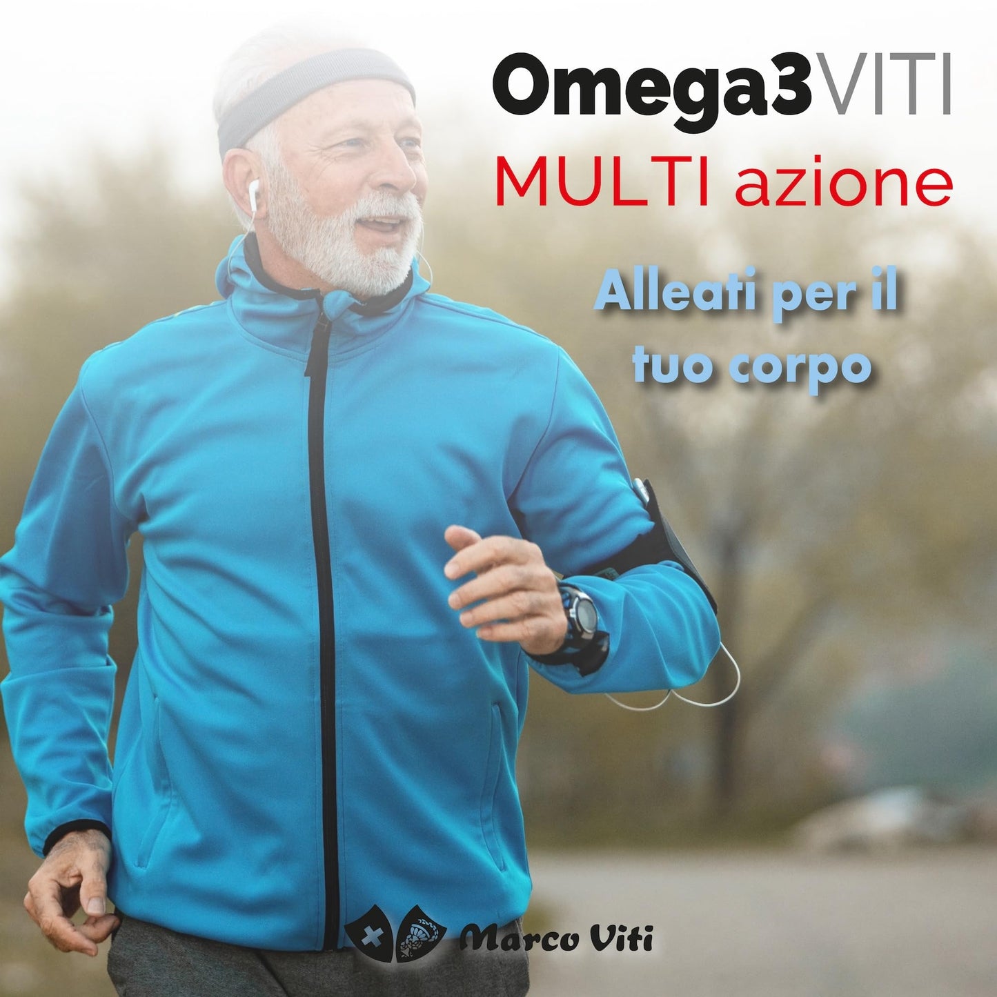 Omega3 Multi Azione, Integratore di Acidi Grassi Essenziali per Salute Cardiovascolare e Benessere Cardiovascolare e Cerebrale, 60 Perle Softgel da 1.4 g.