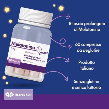 Integratore per il Sonno, Confezione da 60 Compresse.