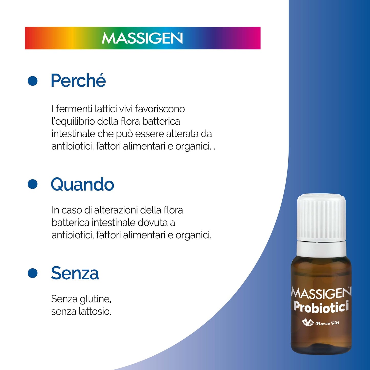 MASSIGEN Probiotici, Liquido