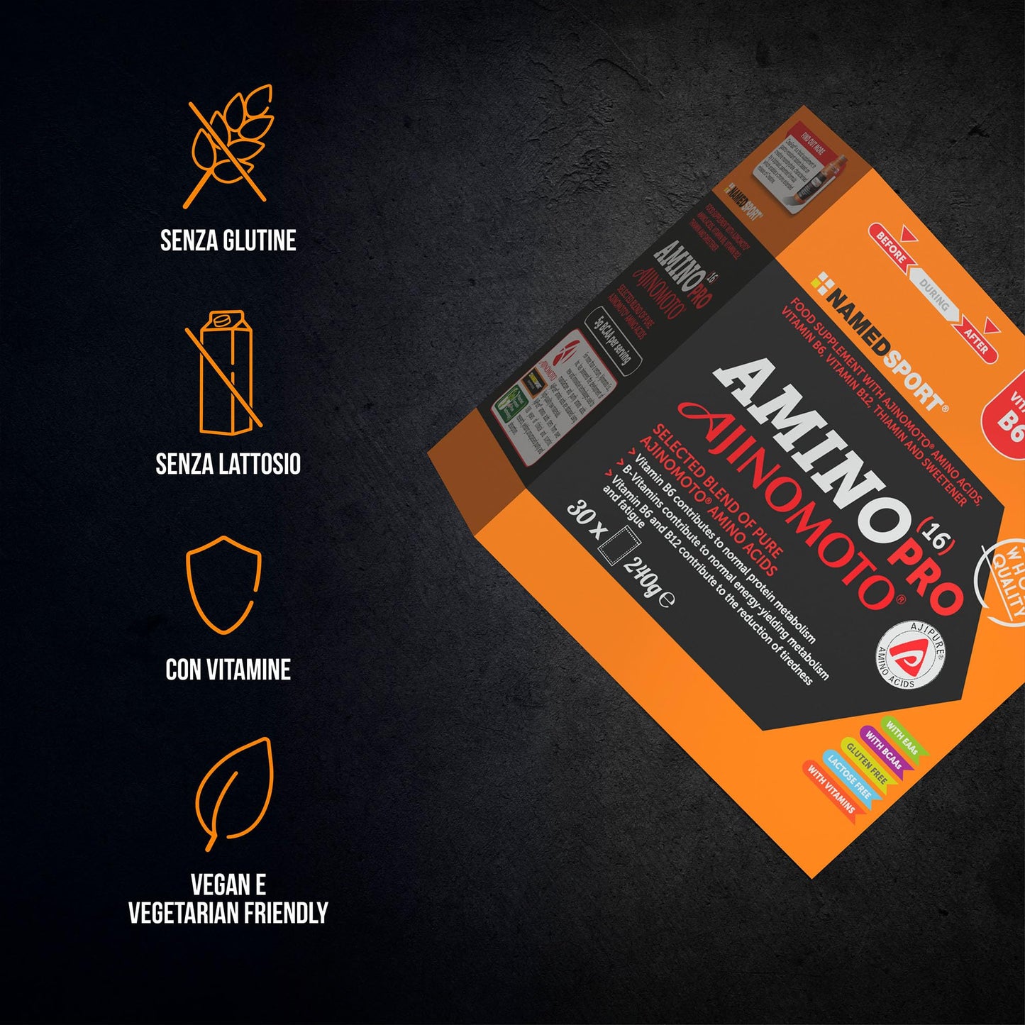 NAMED SPORT AMINO 16 PRO 30 BUSTINE