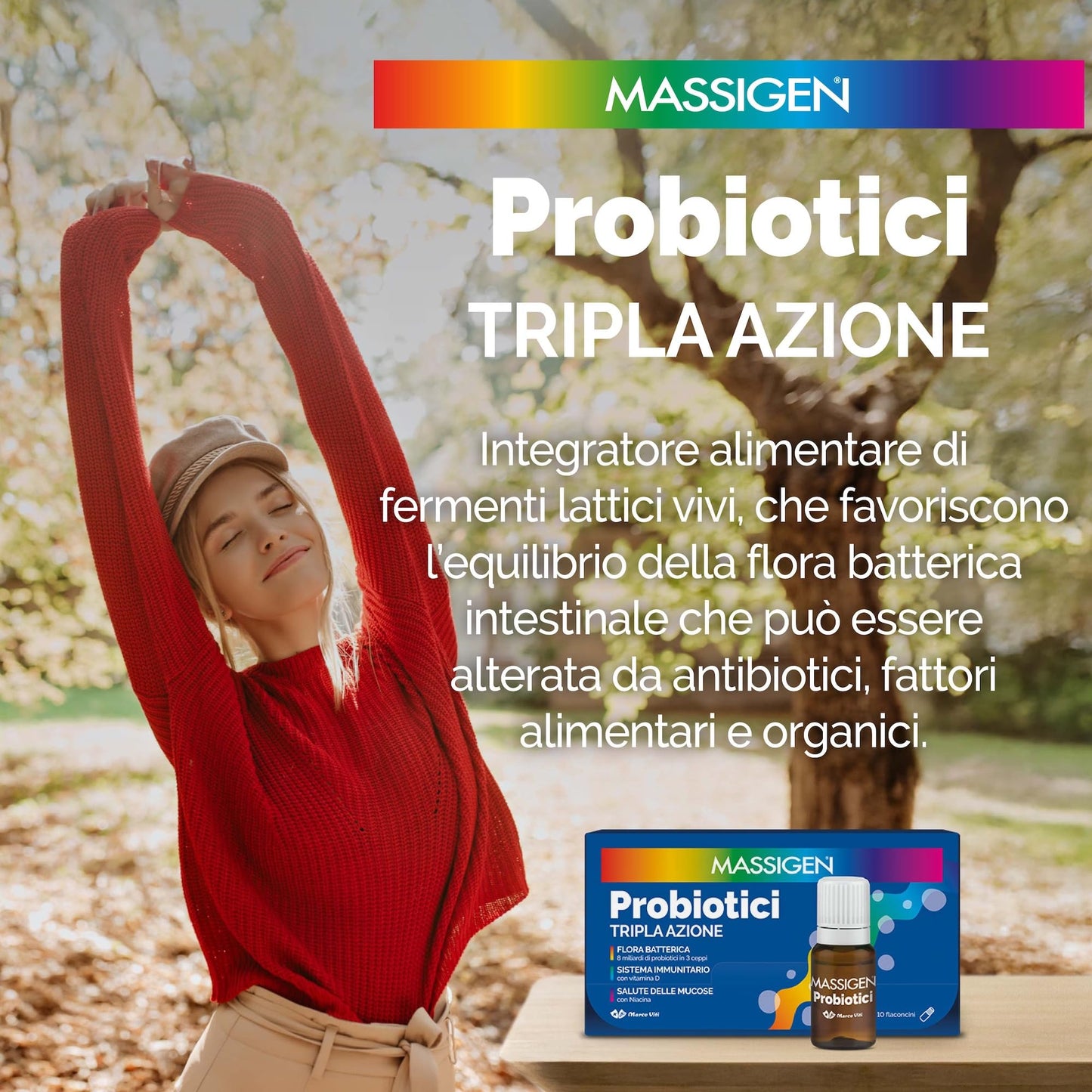 MASSIGEN Probiotici, Liquido