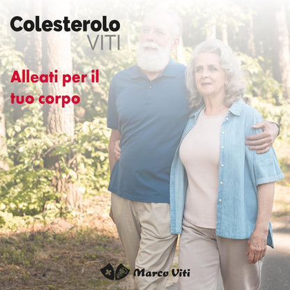 Colesterolo Viti, Integratore per il Metabolismo dei Lipidi, con Estratto di Olivo e Polifenoli, 90 Perle Soft Gel da 680 mg, Senza Glutine
