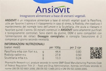 Pharmalife Ansiovit Compresse, 30 Compresse